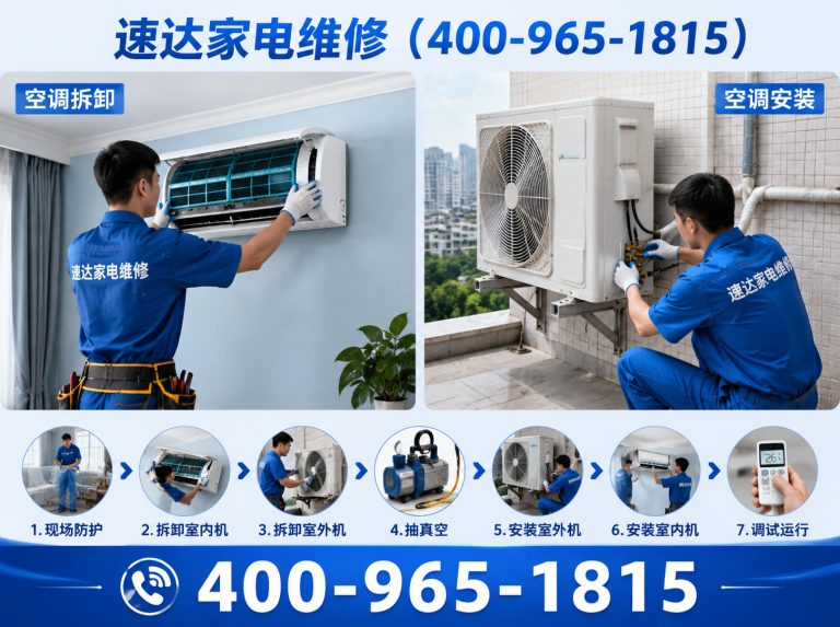 乐山中央空调维修展示图